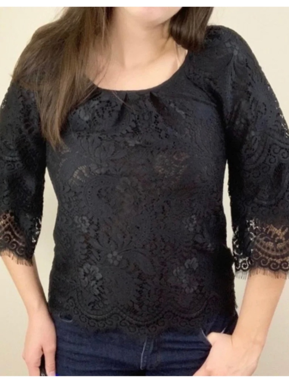 Leifsdottir lace blouse